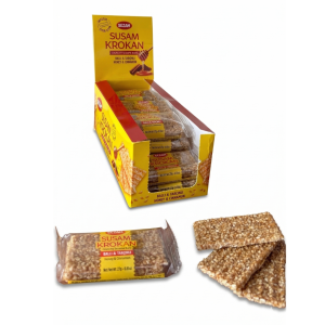 Sezam Ballı Tarçınlı Susam Krokan 27g x16 (Kutulu)
