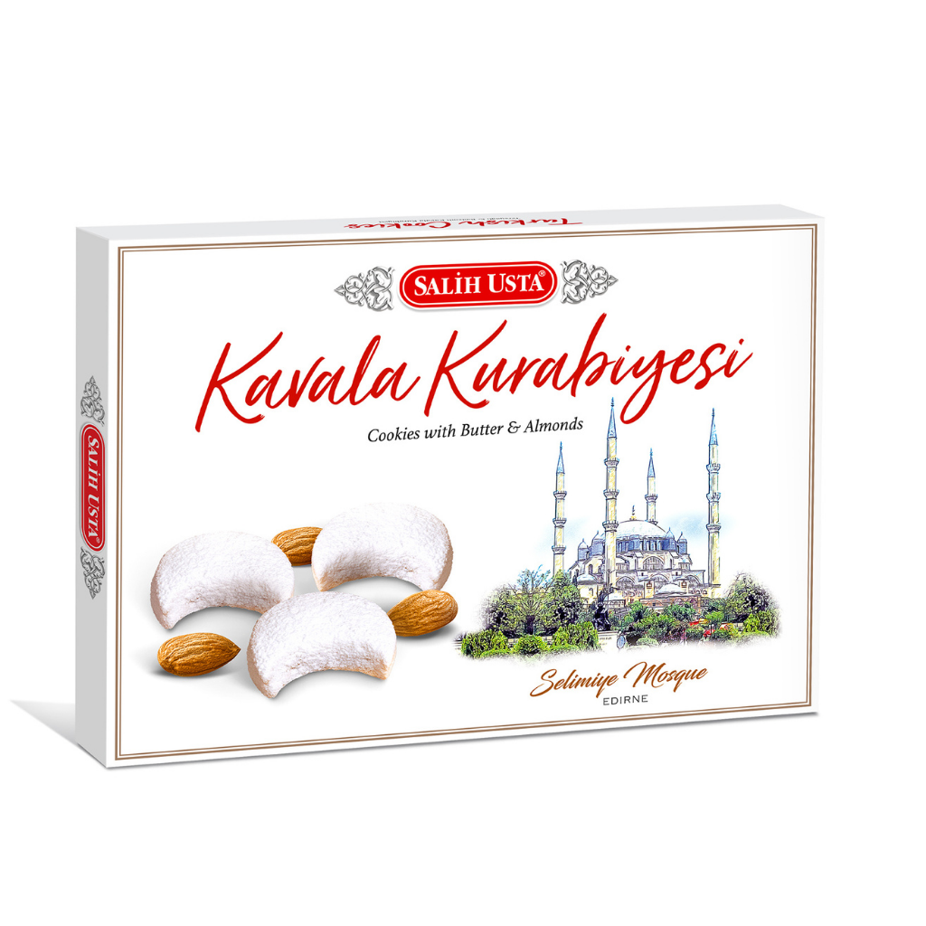 Salih Usta Bademli Kavala Kurabiyesi 200g